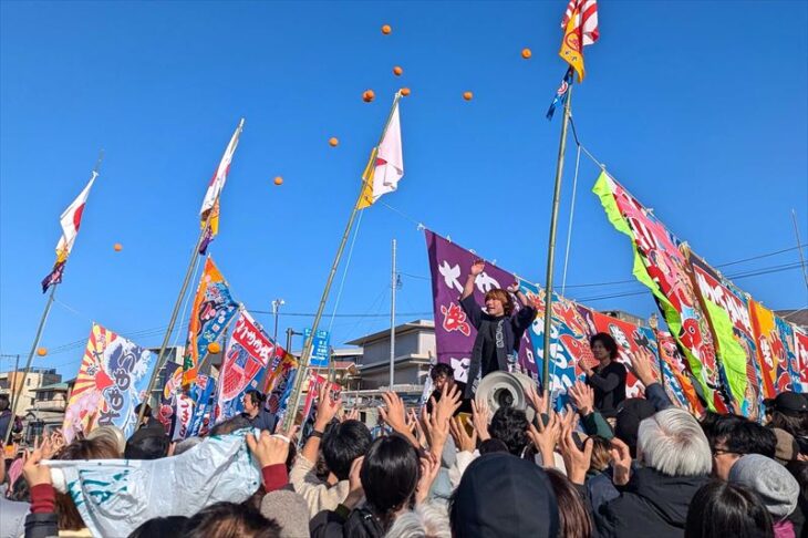 船祝い・船おろしの様子